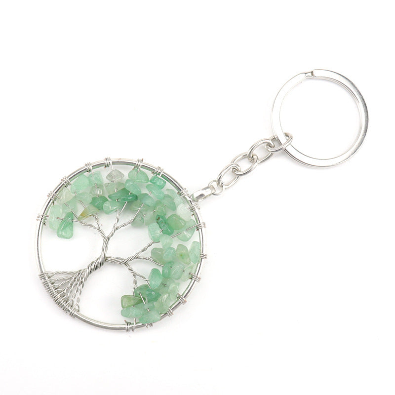 Crystal Life Tree Key Chain