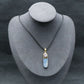 Amethyst&Kyanite Pendant