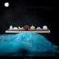 Seven Natural Phenomena Crystal Carving Box