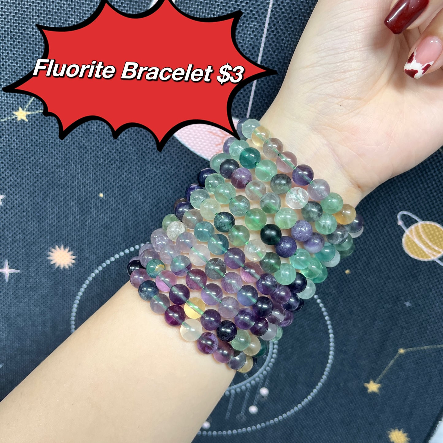 Natural Crystal Bracelets