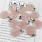 Rose Quartz Rose Necklace