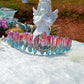 Raw Crystal Quartz Crown Headband