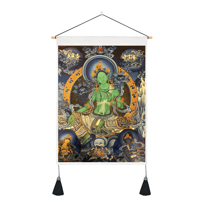 Short tapestry（buddha and Ukiyo-e）