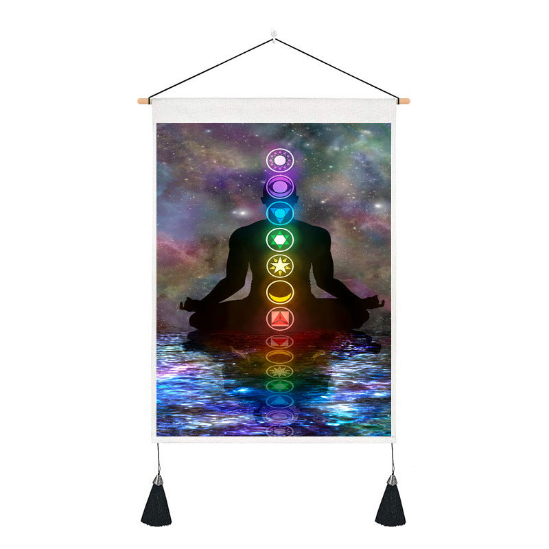 Short Tapestry (Yoga and chakra)