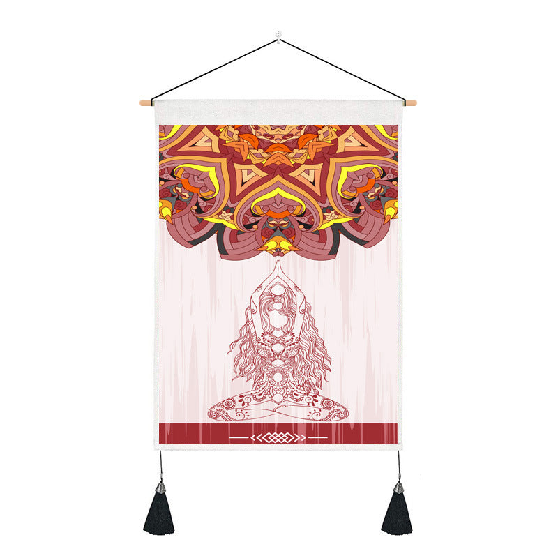 Short Tapestry (Yoga and chakra)