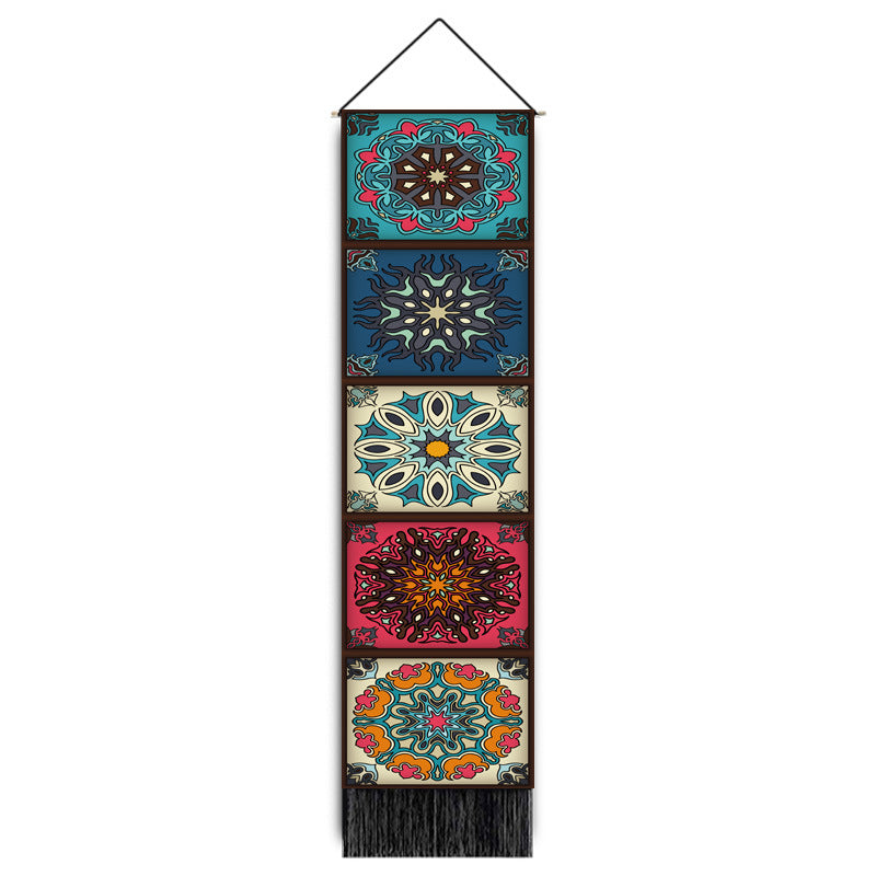 Long tapestry (bohemia and Mandala ）