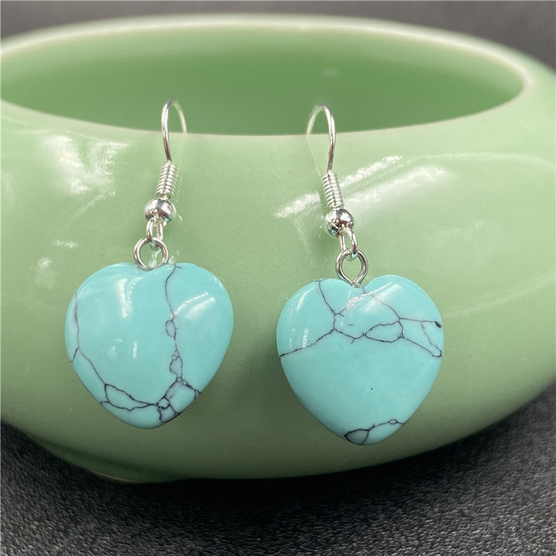 Crystal Heart Earrings