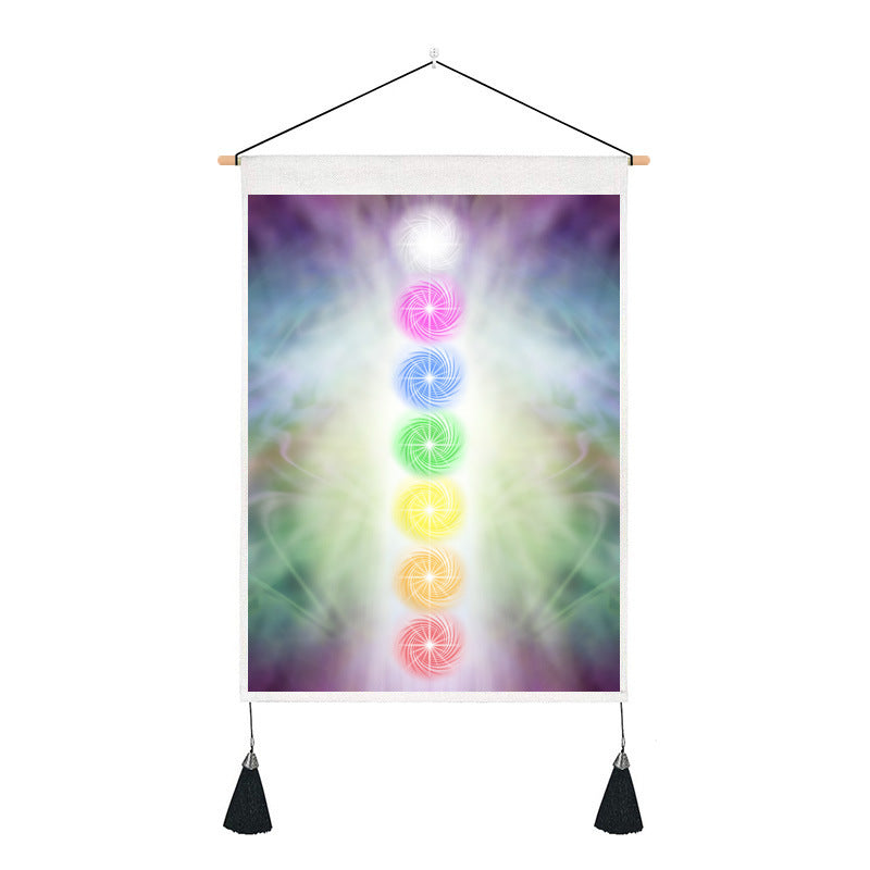 Short Tapestry (Yoga and chakra)