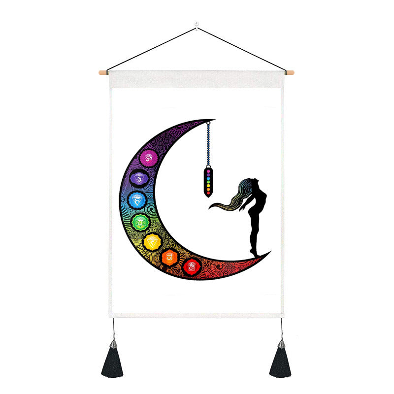 Short Tapestry (Yoga and chakra)