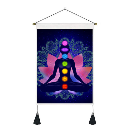 Short Tapestry (Yoga and chakra)