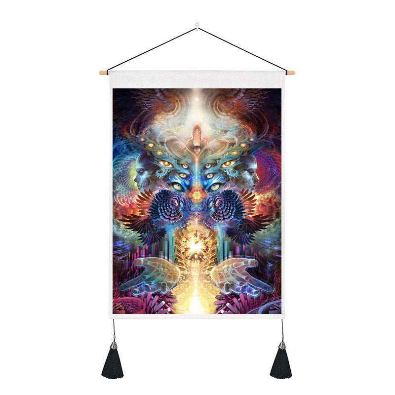 Short Tapestry (Yoga and chakra)