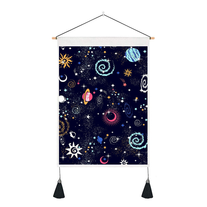 Short tapestry(sun and moon)