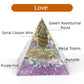 Crystal Point Orgone Pyramid