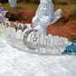 Raw Crystal Quartz Crown Headband
