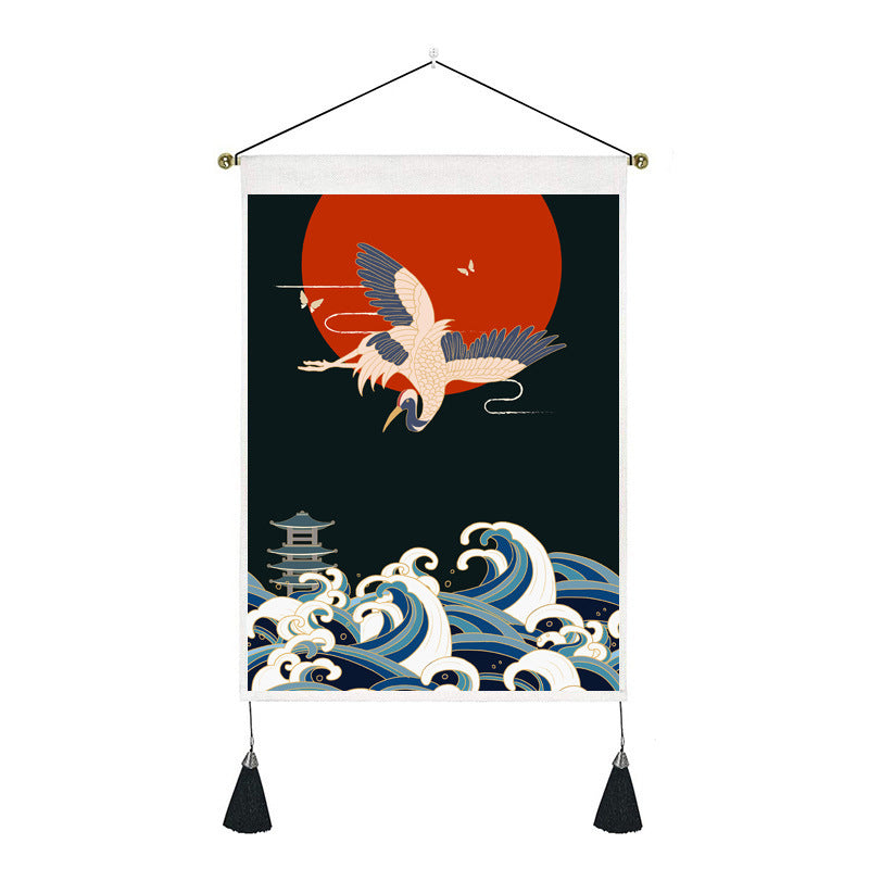 Short tapestry（buddha and Ukiyo-e）