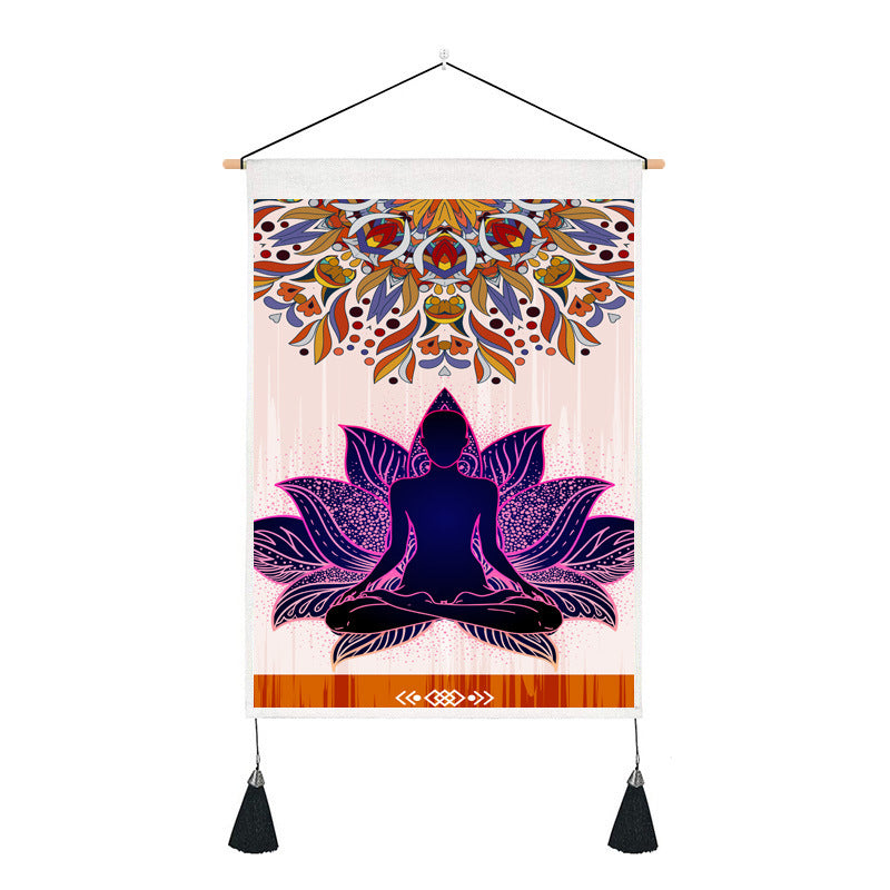 Short Tapestry (Yoga and chakra)