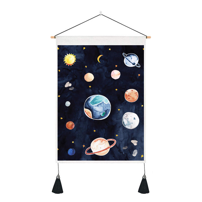 Short tapestry(sun and moon)