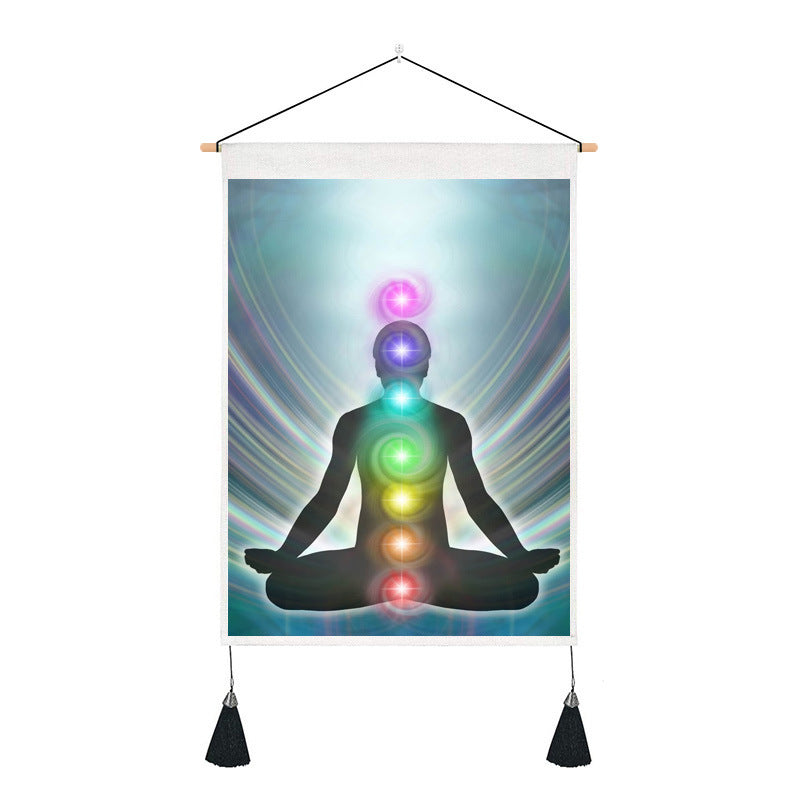 Short Tapestry (Yoga and chakra)