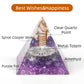 Crystal Point Orgone Pyramid