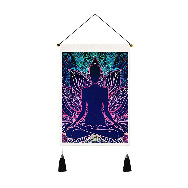 Short Tapestry (Yoga and chakra)