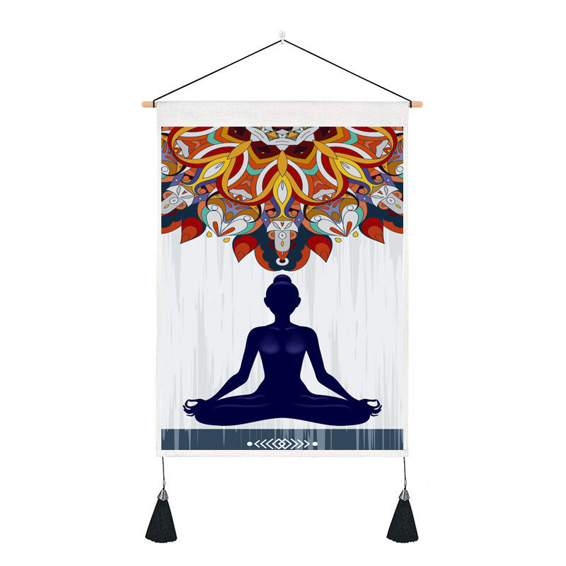 Short Tapestry (Yoga and chakra)