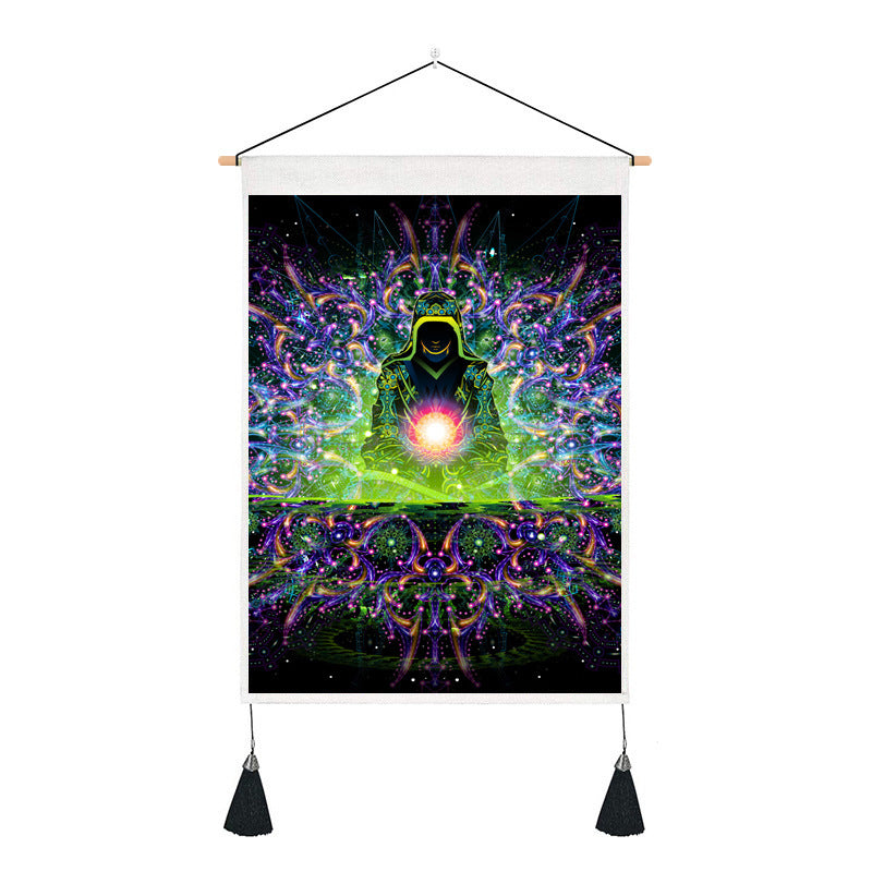 Short Tapestry (Yoga and chakra)