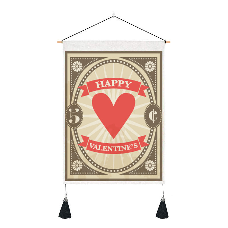 Short Tapestry(Valentine's Day）