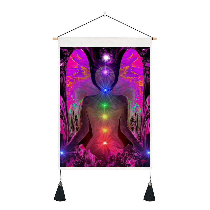 Short Tapestry (Yoga and chakra)