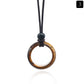 Crystal Band Ring Necklace