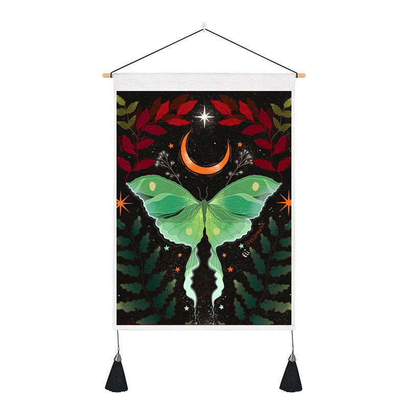 Short tapestry (Snake and butterfly)