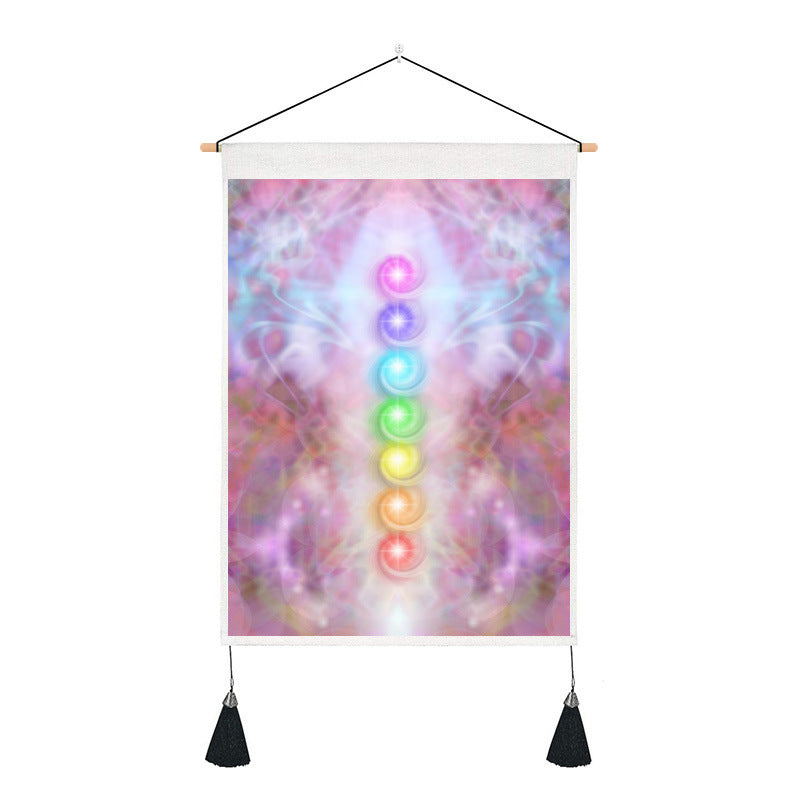 Short Tapestry (Yoga and chakra)