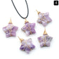 Wire Wrapped Crystal Star Pendant