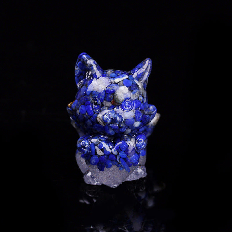 Small Resin Nine Tailed Fox