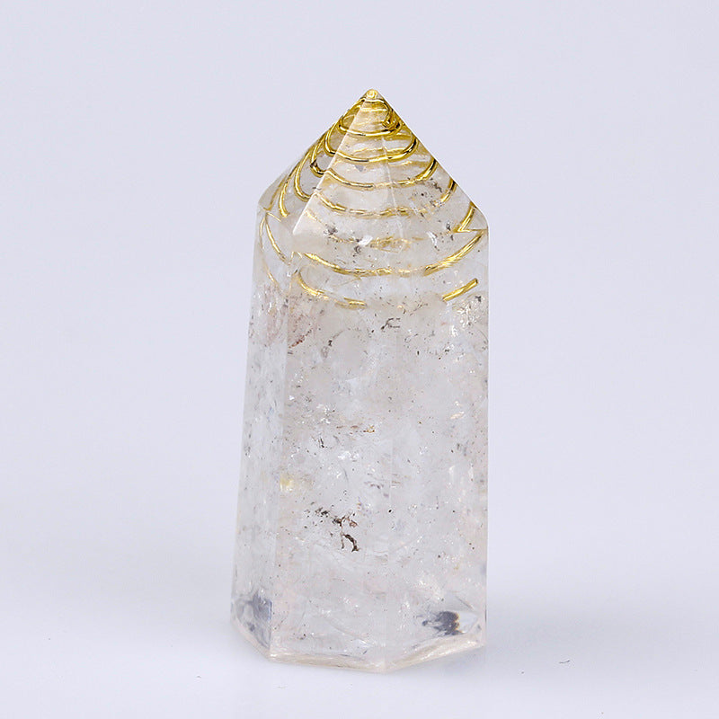 Resin Crystal Chip Tower