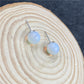 Natural Crystal Mini Ball Earring Studs