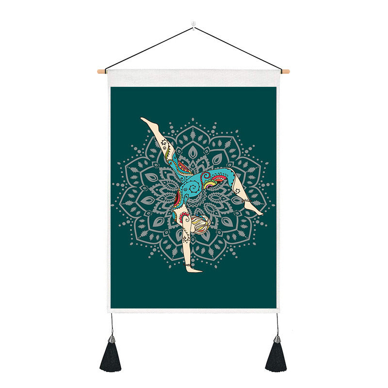 Short Tapestry (Yoga and chakra)