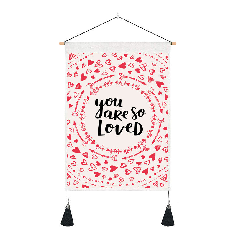 Short Tapestry(Valentine's Day）