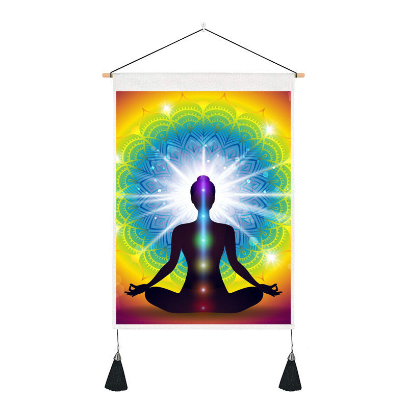 Short Tapestry (Yoga and chakra)