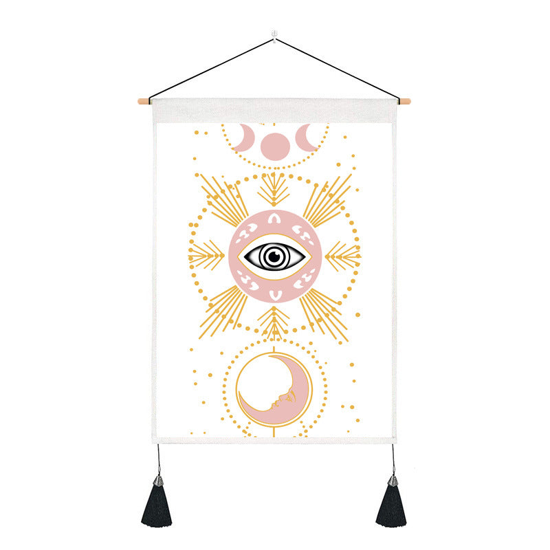 Short tapestry(sun and moon)