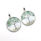 Crystal Chip Life Glass Pendant