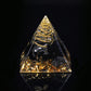 Gold Wire Mini Orgone Pyramid