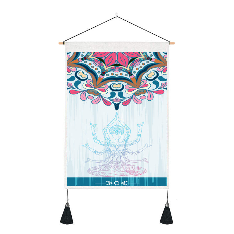 Short Tapestry (Yoga and chakra)