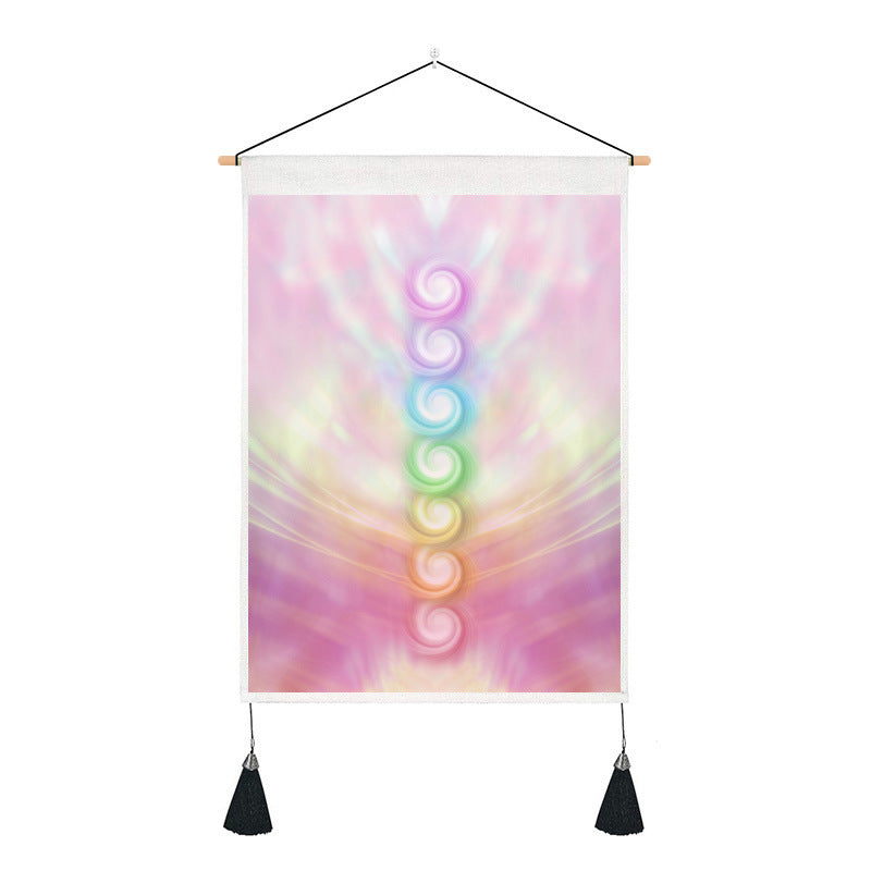 Short Tapestry (Yoga and chakra)