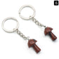 Crystal Mushroom Key Chain