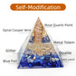 Crystal Point Orgone Pyramid