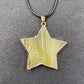 Colorful Agate Star Pendant