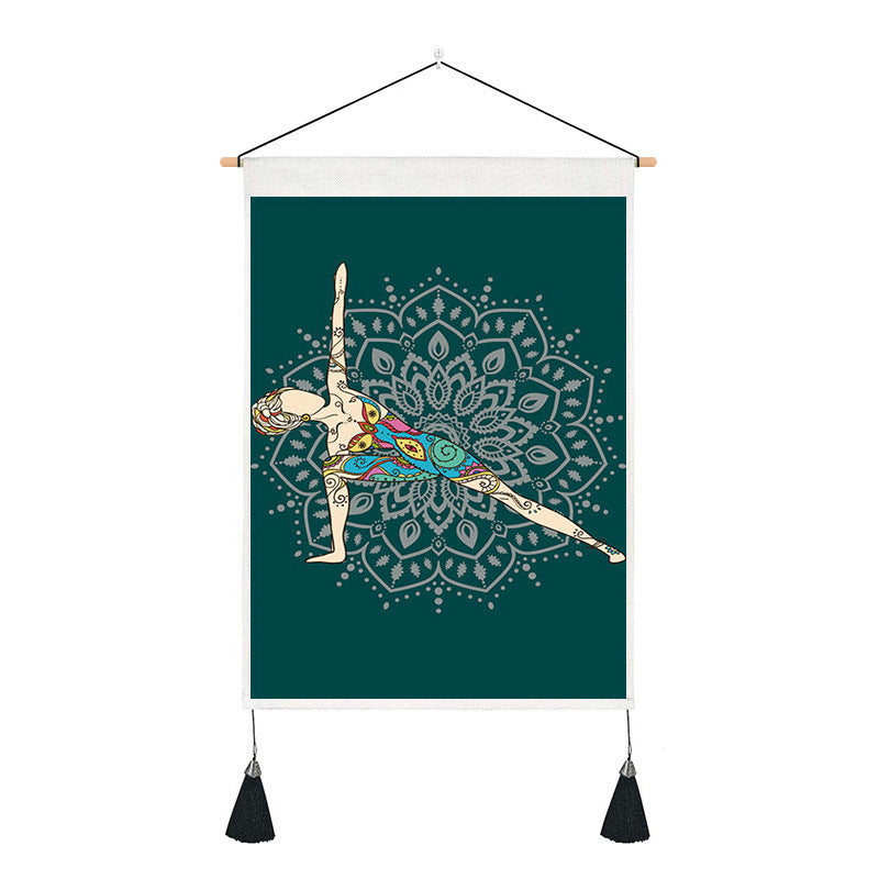 Short Tapestry (Yoga and chakra)