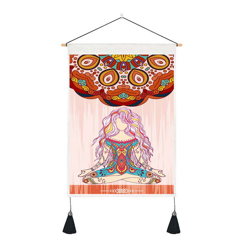 Short Tapestry (Yoga and chakra)