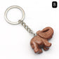 Crystal Elephant Key Chain