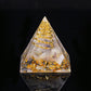 Gold Wire Mini Orgone Pyramid